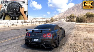 1000HP Nissan GTR NISMO  Forza Horizon 5  Thrustmaster T300RS gameplay [upl. by Allin]