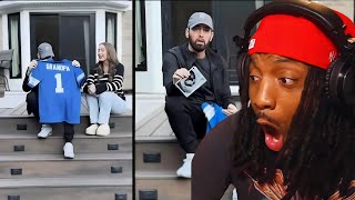 OMG EMINEM A GRANDPA NOW  Eminem  Temporary feat Skylar Grey REACTION [upl. by Yren]