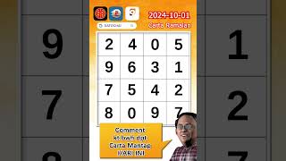 Carta Ramalan 4D Prediction Gd Lotto 100124  Dato Chai ramalan4d gdlotto4dchart 9lotto4D [upl. by Ingold]