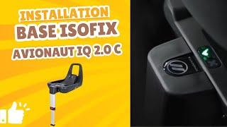 Comment Installer la Base Isofix Avionaut IQ 20 C en 5 secondes [upl. by Wiener]