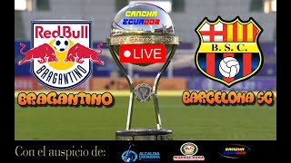 🛑 EN VIVO  PARTIDO BRAGANTINO VS BARCELONA SC  PLAYOFF  COPA SUDAMERICANA  Formato AUDIO [upl. by Wettam]