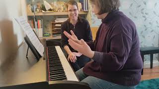 Mastering Scales Piano Lesson with Orsolya Mecseki [upl. by Leach]