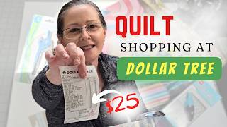 Exclusive Bargains Dollar Tree Quilt Shopping Haul FALL 2024 [upl. by Elleraj]