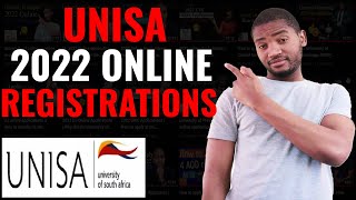 UNISA 2022 Registrations  How to register at UNISA online [upl. by Naik]