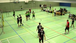 Volleyball Herren Verbandsliga TVA Fischenich III gegen ESV Würselen vom 30112013 [upl. by Inafets]