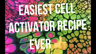 86 Easiest cell activator recipe ever  only 2 ingredients [upl. by Orual]