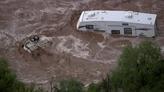 Phoenix area flooding [upl. by Lunna]