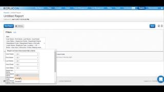 Reporting on User Profile Data for All Users  Replicon [upl. by Annahsad]