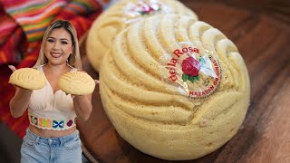 How to EASILY Make Delicious CONCHAS de Mazapán at Home Super Soft Sweet Bread [upl. by Nallek930]