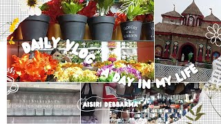 Puja vlog 1  shopping vlog  minivlog tripuradiaries [upl. by Annaitat737]