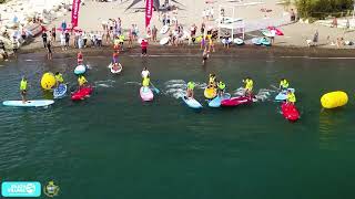 TROFEO SUPGOITALY Gara SUP Monte di Procida 2023 enjoy village competition STAND UP PADDLE [upl. by Teyugn]