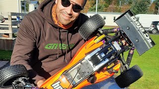 The original HPI Baja 5b 15 scale 23cc nitro gas buggy Insta Go 2 [upl. by Fifi]