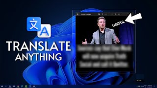 Translate Anything ON Your PC Screen  Screen Translator PC  Best Translator for PC  2024 [upl. by Massimo]