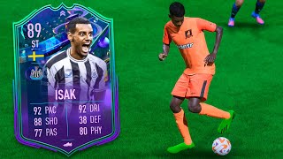 Alexander der Große 😍 Isak FUT Fantasy Player Review 🇸🇪 FIFA 23 [upl. by Analra]