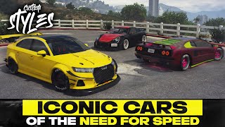 GTA Online NFS Iconic  Cars You Need To Have in Your Garage [upl. by Oirelav]