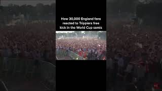 30000 England fans reaction to Trippers goal footballreactions premierleague shorts [upl. by Blank]