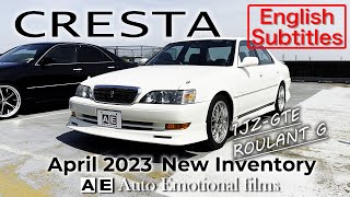 JZX100 CRESTA ROULANTG JDM Introducing Used Cars From JAPAN  English Subtitle  Oneowner 82000KM [upl. by Ahsenahs766]