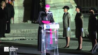 Fêtes de Jeanne dArc 2015  Remise de létendard  Son et lumière [upl. by Laughton]