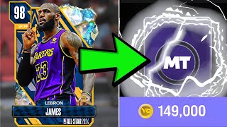 OPENING THE EXCLUSIVE GUARANTEE GALAXY OPAL ALLSTAR PACK IN NBA2K24 MYTeam [upl. by Carlota224]