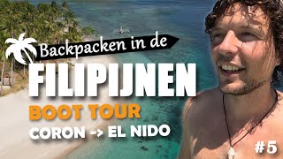 5  BUHAY ISLA BOOT TOUR CORON  EL NIDO  BACKPACKEN IN DE FILIPIJNEN [upl. by Pattani595]