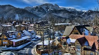 Zakopane Winter capital of Poland [upl. by Ebby]