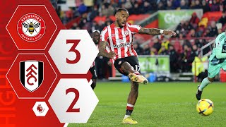 Brentford 32 Fulham  Derby Day Victory 🐝  Premier League Highlights [upl. by Ettigirb]