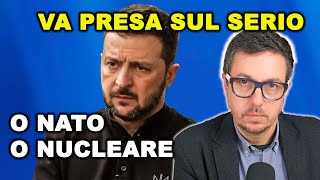 LA MINACCIA NUCLEARE UCRAINA va presa sul SERIO  diventa sempre PIÙ CONCRETA [upl. by Bainter]