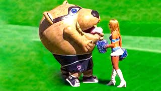 20 FUNNIEST MASCOT MOMENTS IN SPORTS [upl. by Norraj]