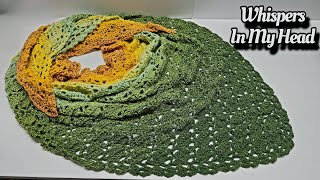 How To Crochet Shawl Pattern Via Free Tutorial  The Joy of Crochet [upl. by Ahseina110]