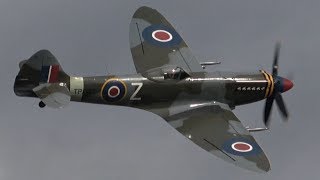 4Kᵁᴴᴰ Supermarine Spitfire FR MkXVIIIe 18e  100 PURE ROLLS ROYCE GRIFFON SOUND [upl. by Hpesoj]