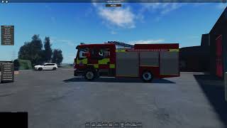 GMFRS Roblox  Athertons Pump Turning Out [upl. by Ardnat]