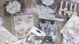 Shabby Chic Handmade Embellishments [upl. by Zippora]