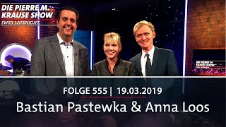 Pierre M Krause Show  Folge 555  Bastian Pastewka und Anna Loos  Teil 2 [upl. by Kussell]