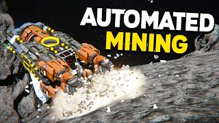 How To Setup Automated Mining In Space Engineers  Tutorial [upl. by Incrocci]