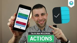 Moleskine Actions Task Management App  Review 10 [upl. by Triley]