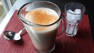 Horchata  MexicanStyle Rice amp Almond Drink  How to Make Horchata Agua Fresca [upl. by Aviv643]