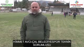 HİMMET AVCI ÇAL BELEDİYESPOR TEKNİK SORUMLUSU 10 KASIM 2024 [upl. by Etta662]