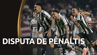 DISPUTA DE PÊNALTIS  SÃO PAULO X BOTAFOGO  CONMEBOL LIBERTADORES 2024 [upl. by Yatnod]