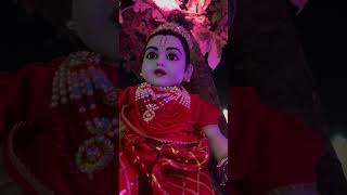 krishna radhe krishnabhajan varindavan love krishnalove real reels trending india [upl. by Service]