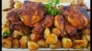 Recette de Poulet Rôti au Four inratable Bonne Marinade [upl. by Garrard5]