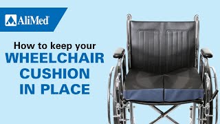 How to keep your wheelchair cushion in place—AliMed® StayPut Wheelchair Cushion [upl. by Etnelav527]