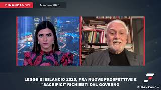 LEGGE DI BILANCIO 2025 FRA NUOVE PROSPETTIVE E quotSACRIFICIquot  PISCINA INTV CINGOLANI  231024 [upl. by Eittik745]