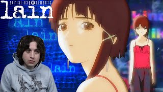 Serial Experiments Lain  Opening and Ending REACTION [upl. by Quince628]