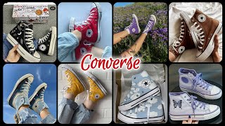 Converse 👟✨ Converse shoes ideas Trendy Converse shoes for women [upl. by Aihtnic]