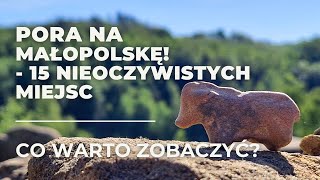 15 atrakcji woj małopolskiego  Co warto zobaczyć w Małopolsce  Pora na Wycieczkę [upl. by Dasha]