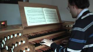 J S Bach Partita quotO Gott du frommer Gott BWV 767quot part 1 Hauptwerk Virtual Pipe Organ [upl. by Pattison]