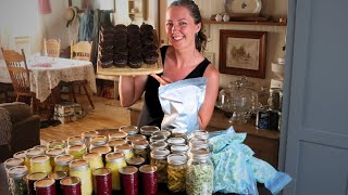 Preserving Food for Winter  Garden to Pantry  Food Security [upl. by Annaer685]