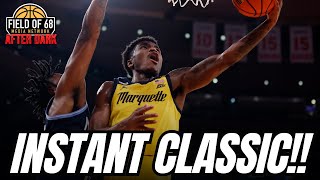 Marquette SURVIVES Villanova in OT CLASSIC  This team just GRITS out wins  AFTER DARK [upl. by Shah843]