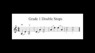 Trinity Guildhall Violin  Grade 1 Double Stops [upl. by Notsuh]