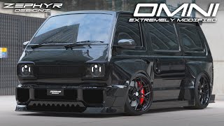 Maruti Suzuki OMNI EXTREMELY MODIFIED by Zephyr Designz  4K [upl. by Nylecaj518]